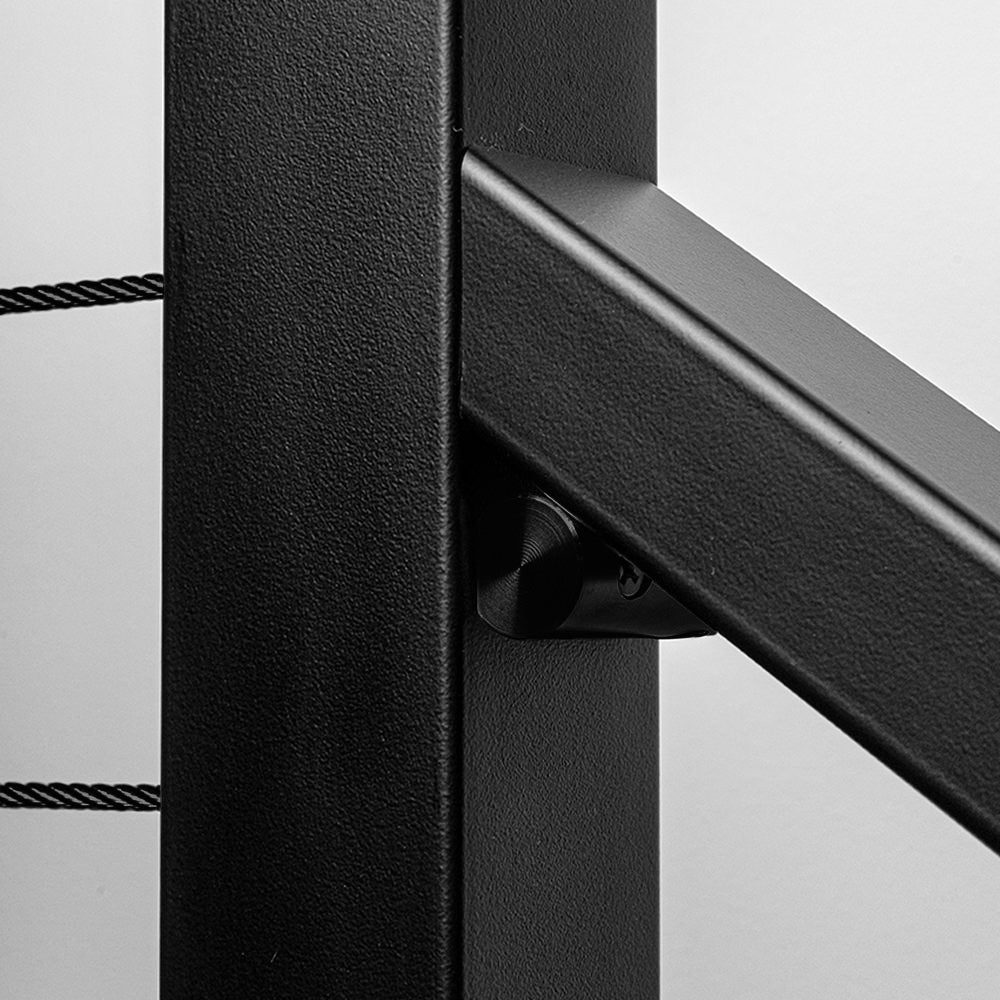 Sleek, secure mounting: 