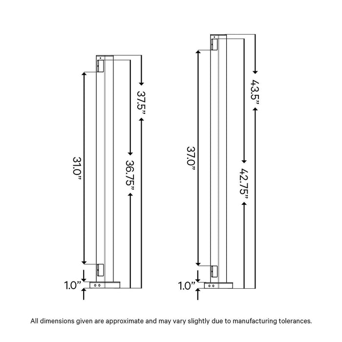 Summit Series Top Mount Vertical Cable Railing Terminal Post Posts Cable Bullet 